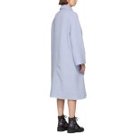 画像4: women’s asymmetric jacket single-breasted large pocket wool long coat アシンメトリ大きなポケットがポイントのロングコート　ジャケット (4)