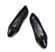 画像1: Women’s small fragrance pearl ballet shoes  flat shoes ちいさなパールがポイントフラットパンプス バレーシューズ (1)