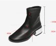 画像7: women's ankle boots Martin boots シルバーメタリックヒールショートブーツ　ブーティ (7)