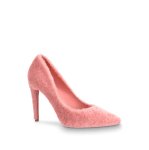 画像1: Women’s  sheep fur Pumps shoes Suzie Line Pumps Rumfer ラムシープスキンファーふんわりハイヒールパンプス シューズ (1)