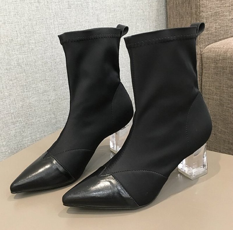 ショートブーツ・ブーティ Nicholas Kirkwood FW21 55JJ CRYSTAL BOOTS (905A84NLM2_N90) e5c6eeac929d7604fdcd7716b1ab0d