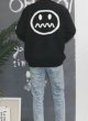 画像4: Men smile sweater loose little devil face Unisex Sweater ユニセックス男女兼用デビルスマイル編み込みセーター (4)