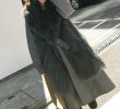 画像5: Women's Real fox fur Suit collar Party overcoming Windbreaker fur coat リアルフォックスファーミリタリーアーミーモッズロング4パターン着用可能なコート (5)