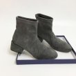 画像4: women's  leather  stretch boots short tube and ankle boots本革レザーアンクルストレッチショートブーツ　ブーティ (4)