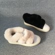 画像6: fluffy hair shoes Sneaker Shoes Boots 本革レザーモコモコファー付きスニーカー ブーツ シューズ (6)