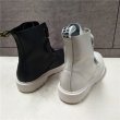 画像5: women's  leathe Velcro slip single boots 本革レザーベルクロスリップシングルブーツ マーティンブーツ (5)