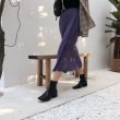 画像5: women's square head  ankle boots レザーシンプルアンクルブーツ　ブーティ (5)