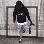 画像10: Hoodie Logo Sweat Parka trainer　ロゴ入りフーディーパーカー　スウェット (10)
