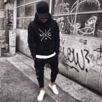 画像3: Hoodie Logo Sweat Parka trainer　ロゴ入りフーディーパーカー　スウェット (3)