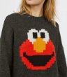 画像4: Sesame Street Elmo Long Sweater Dressセサミストリート エルモ ケーキ柄 セーター (4)