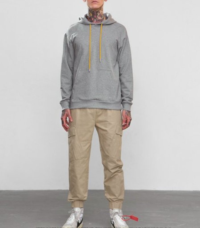 画像4:  free goddess printing men's hooded sweater自由の女神バックプリントフーディーパーカー (4)