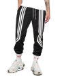 画像3: MEN'S striped stitching sports pants ストライプステッチスポーツメンズストリートカジュアルパンツ (3)