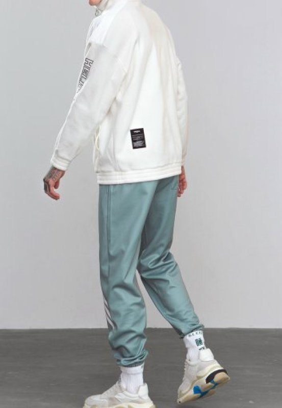 画像8: MEN'S striped stitching sports pants ストライプステッチスポーツメンズストリートカジュアルパンツ (8)