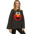 画像1: Sesame Street Elmo Long Sweater Dressセサミストリート エルモ ケーキ柄 セーター (1)
