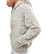 画像1:  men's hooded Parker sweaterモコモコフリースフーディーパーカー (1)