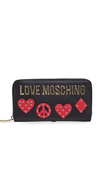 画像1: Moschino Wallet モスキーノレザー財布ウォレット (1)