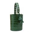 画像2:  Mini portable bucket bagTote shoulder Bag バケット型ミニ トートショルダーバッグ 　ポシェット (2)
