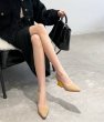 画像8: Women’s Unique heel suede pumps 　リアルスエードオシャレなヒールパンプス　 (8)