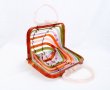 画像16: acrylic hand-knitted mini-mother bag Lilleth Mini Collapsible Acrylic Tote 折りたたみアクリルトートバック (16)