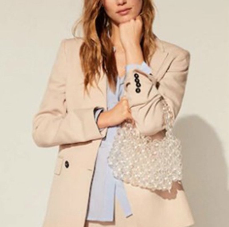 画像1:  samll  transparent crystal bag　　透明クリスタルスモールトーバック (1)