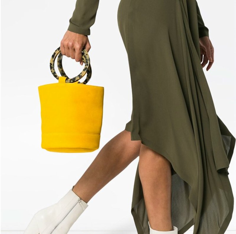 画像5: ring bucket bag リングハンドルバケットトートハンドバック (5)