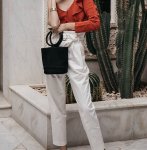 画像12: ring bucket bag リングハンドルバケットトートハンドバック (12)