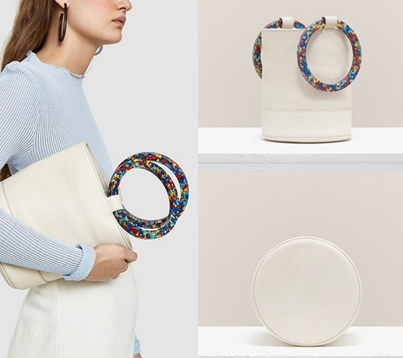 画像13: ring bucket bag リングハンドルバケットトートハンドバック (13)