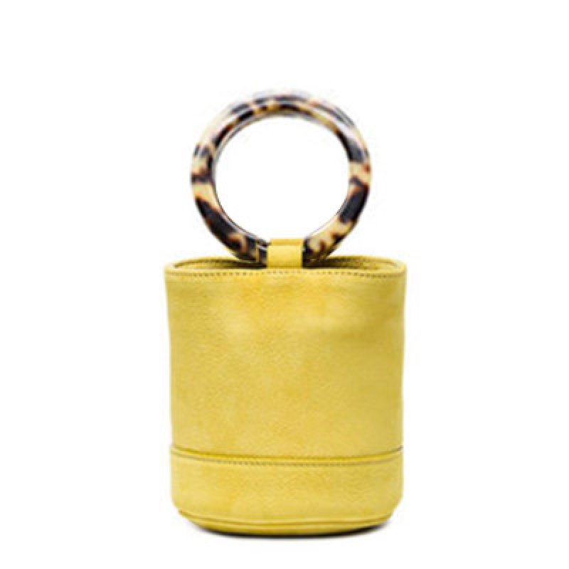 画像2: ring bucket bag リングハンドルバケットトートハンドバック (2)