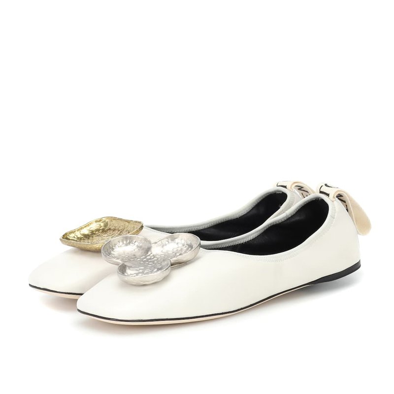 画像4: Women’s Metal buckle single shoes flat  shoesメタルバックルシングルシューズ フラットパンプス　 (4)
