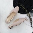 画像3: Women’s Flat Mule Sandals Pumps low-heeled half slippers フラットミュール　パンプス　サンダル (3)