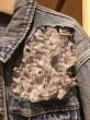 画像5: Womens  sweet lace stitching denim jacket Coat レースフリル付きオーバーサイズデニムジャケット　Gジャン (5)