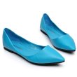 画像12: Women’s pointed flat shoes　カラフルカラーのフラットパンプス　ペッタン　楽ちんシューズ (12)