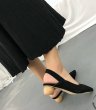 画像5: Women’s   pointed heel half drag sandals Mules shoes　オシャレなヒールのパンプス　ミュール (5)