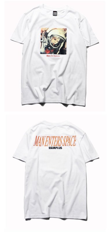 画像9:  men's  digital printing cotton short-sleeved T-shirt 　man fu space宇宙柄半袖男女兼用Ｔシャツ (9)