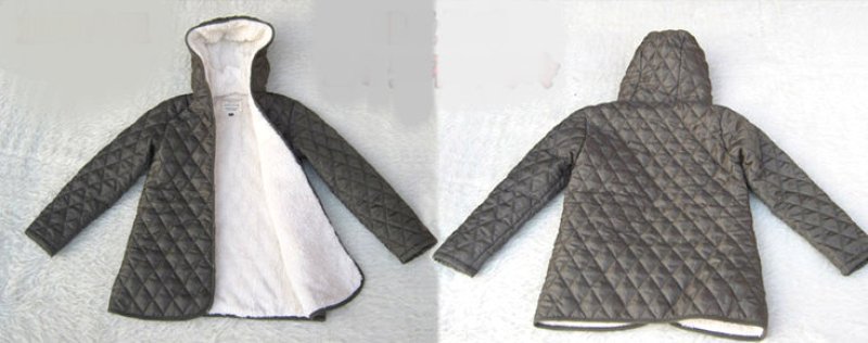 画像7: 4色 Real Raccoon fur Hoodie Military Coat Long  リアルファー付ミリタリーモッズコートロング (7)