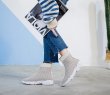 画像4:  women's elastic sports casual socks boots ソックスエラスティックブーツ　ブーティー (4)