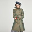 画像2: Womens Medium length waterproof trench coat Windbreakers  jacket Coat ミディアム丈防水トレンチコート　ジャケッ (2)