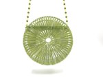 画像9: Acrylic Luna Crossbody - Mother of Pearlアクリルサイクルルナクロスボディパール ショルダストラップショルダートートバッグ　 (9)