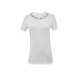 画像5: Women letters design white thin short sleeves inside T-shirt Logo T-shirtsナンバリングロゴTシャツ (5)