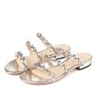 画像3: women's flat floral sandals  slippersフラワーモチーフ付サンダルスリッパサンダル (3)