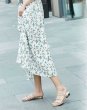 画像5: women's flat floral sandals  slippersフラワーモチーフ付サンダルスリッパサンダル (5)