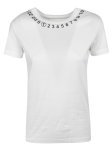 画像4: Women letters design white thin short sleeves inside T-shirt Logo T-shirtsナンバリングロゴTシャツ (4)