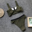 画像4:  Bikini  zipper sexy Swimwearブラジリアンジップビキニ　スウィムスーツ水着 (4)