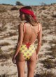 画像5: sexy fashion one-piece vest bikini cute fresh three-color swimsuit フラワープリントスウィムスーツ水着ビキニモノキニワンピース (5)