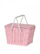 画像2:  piki basket bag picnic bag　ピクニック　ビーチバスケットバッグ　 (2)