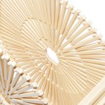 画像8:  bamboo basket woven retro small round bag　バンブー竹レトロラウンド籠　かごトートバック (8)