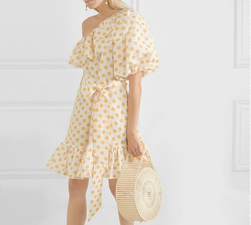 画像3:  bamboo basket woven retro small round bag　バンブー竹レトロラウンド籠　かごトートバック (3)