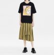 画像2: Alice print loose short-sleeved t-shirt　T-shirt 　アリスプリントラウンドネック半袖Tシャツ (2)