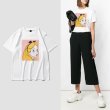 画像8: Alice print loose short-sleeved t-shirt　T-shirt 　アリスプリントラウンドネック半袖Tシャツ (8)