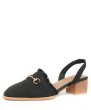 画像3: women's comfortable breathable square head with low-heeled slippers sandals バックストラップビットシューズ　ローファー　サンダルスリッパ (3)